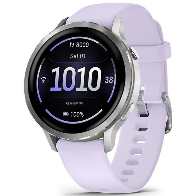 Умные часы Garmin Venu 4 41mm (Цвет: Silver / Periwinkle) Умные часы Garmin Venu 4 41mm (Цвет: Silver / Periwinkle)
