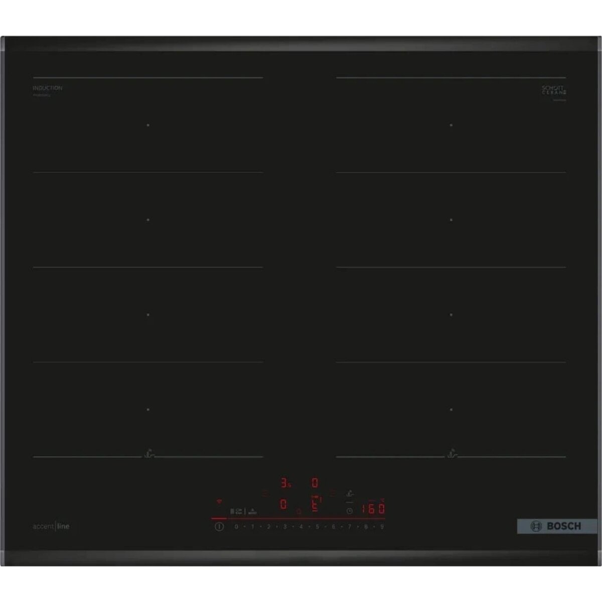 Индукционная варочная панель Bosch PXX695HC1E, черный