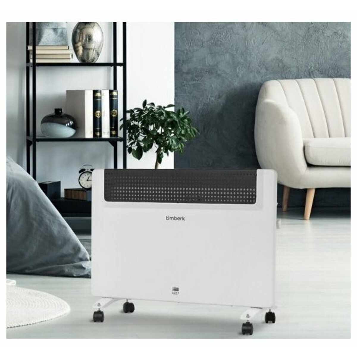 Конвектор электрический Timberk TEC.E1X M 1000 (Цвет: White)