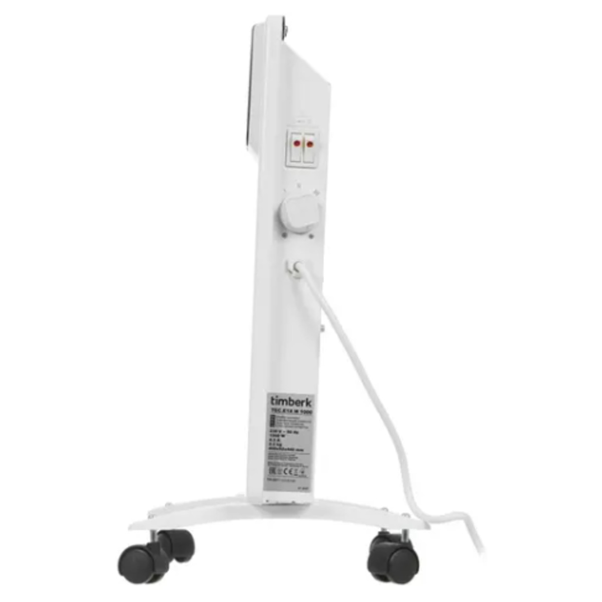 Конвектор электрический Timberk TEC.E1X M 1000 (Цвет: White)