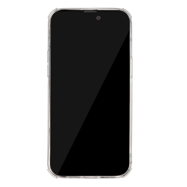 Чехол-накладка Rocket Clear Plus с отделением для карты для смартфона Apple iPhone 14 Pro Max (Цвет: Crystal Clear)