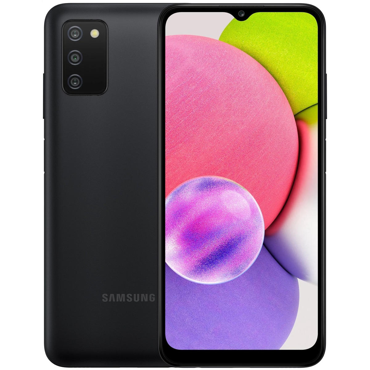 Смартфон Samsung Galaxy A03s 3 / 32Gb (Цвет: Black)