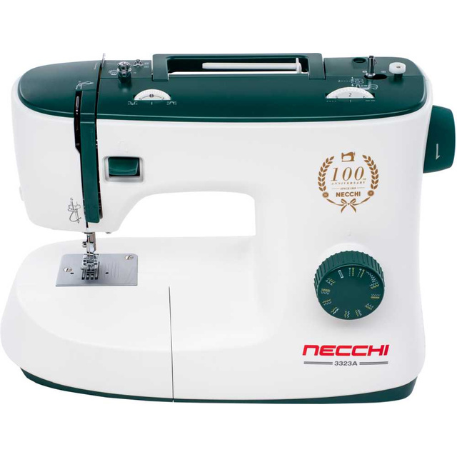Швейная машина Necchi 3323A (Цвет: White / Green)