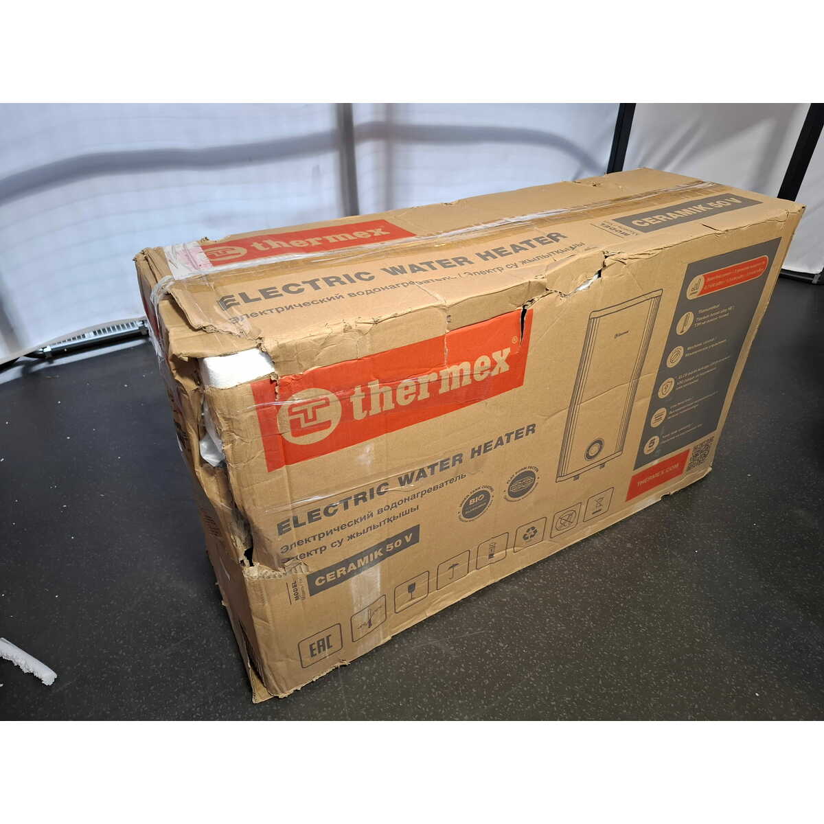 Водонагреватель Thermex Ceramik 50 V, белый