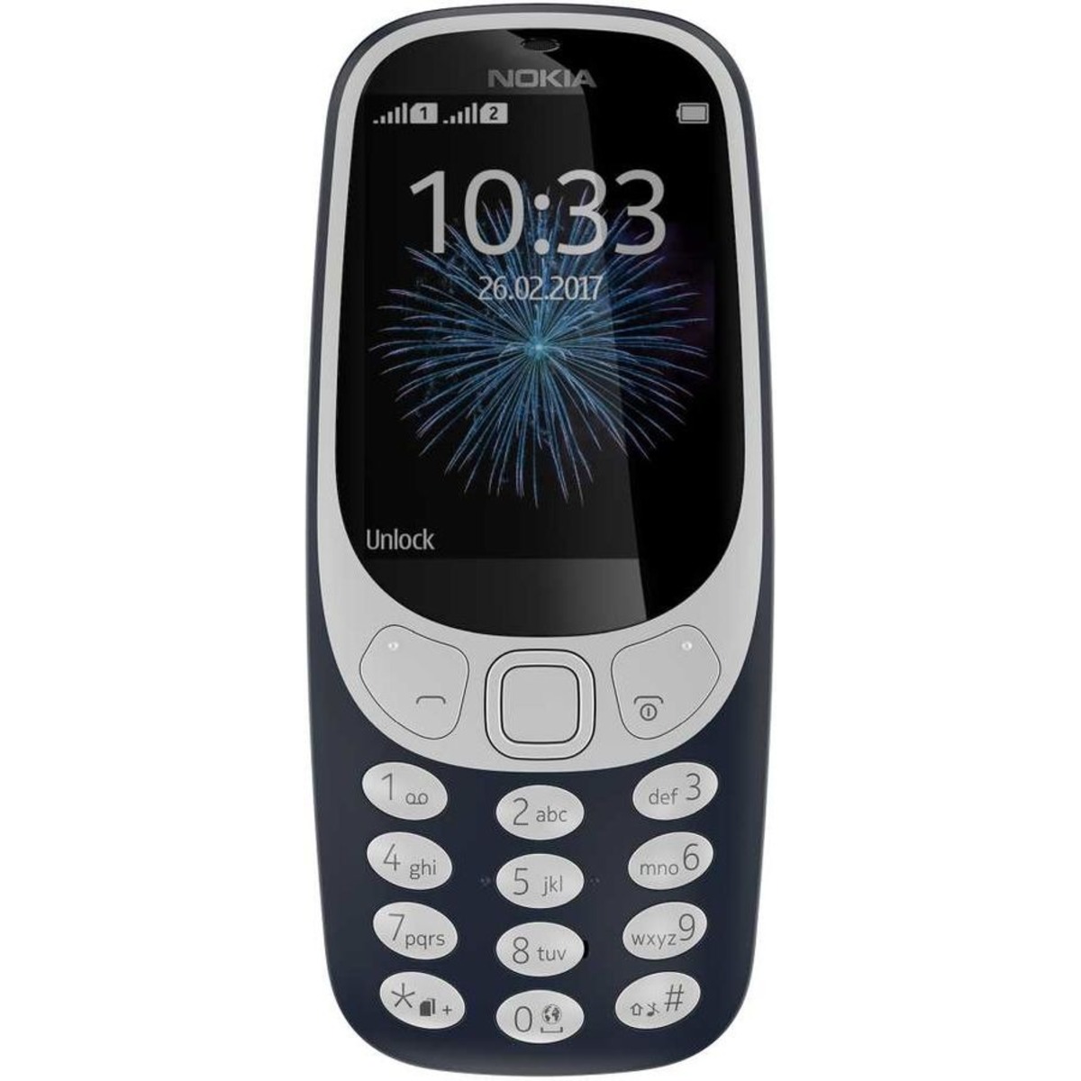 Мобильный телефон Nokia 3310 (2017) Dual Sim (Цвет: Blue)
