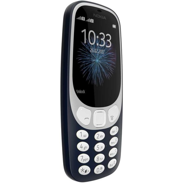 Мобильный телефон Nokia 3310 (2017) Dual Sim (Цвет: Blue)
