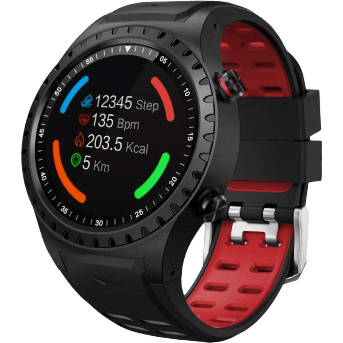 Умные часы Geozon Sprint (Цвет: Black/Red)