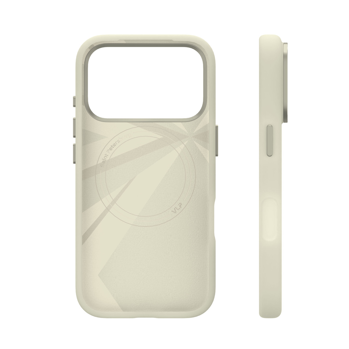 Чехол-накладка VLP Aster Pro Case with MagSafe для смартфона Apple iPhone 17 Pro (Цвет: White)