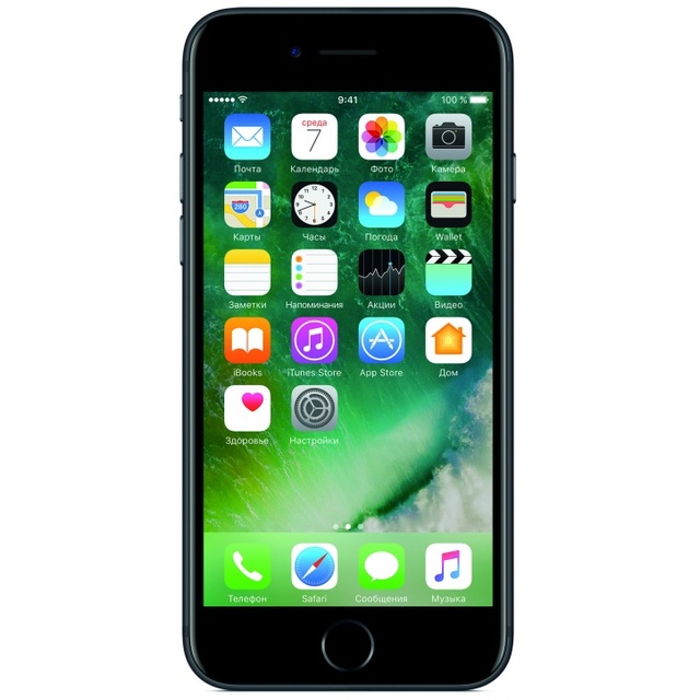 Смартфон Apple iPhone 7 128Gb MN922RU/A (NFC) (Цвет: Black)