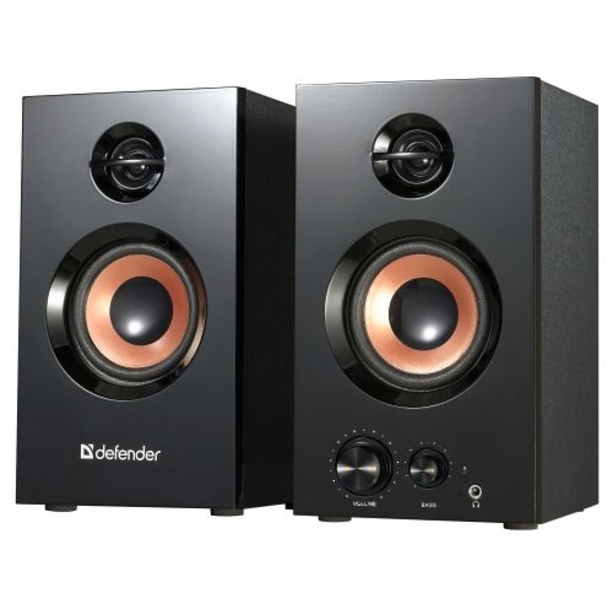 Колонки Defender 2.0 Aurora S20, черный
