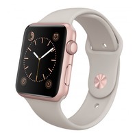 Умные часы Apple Watch Sport 42mm with Sport Band (Цвет: Rose Gold/Stone)