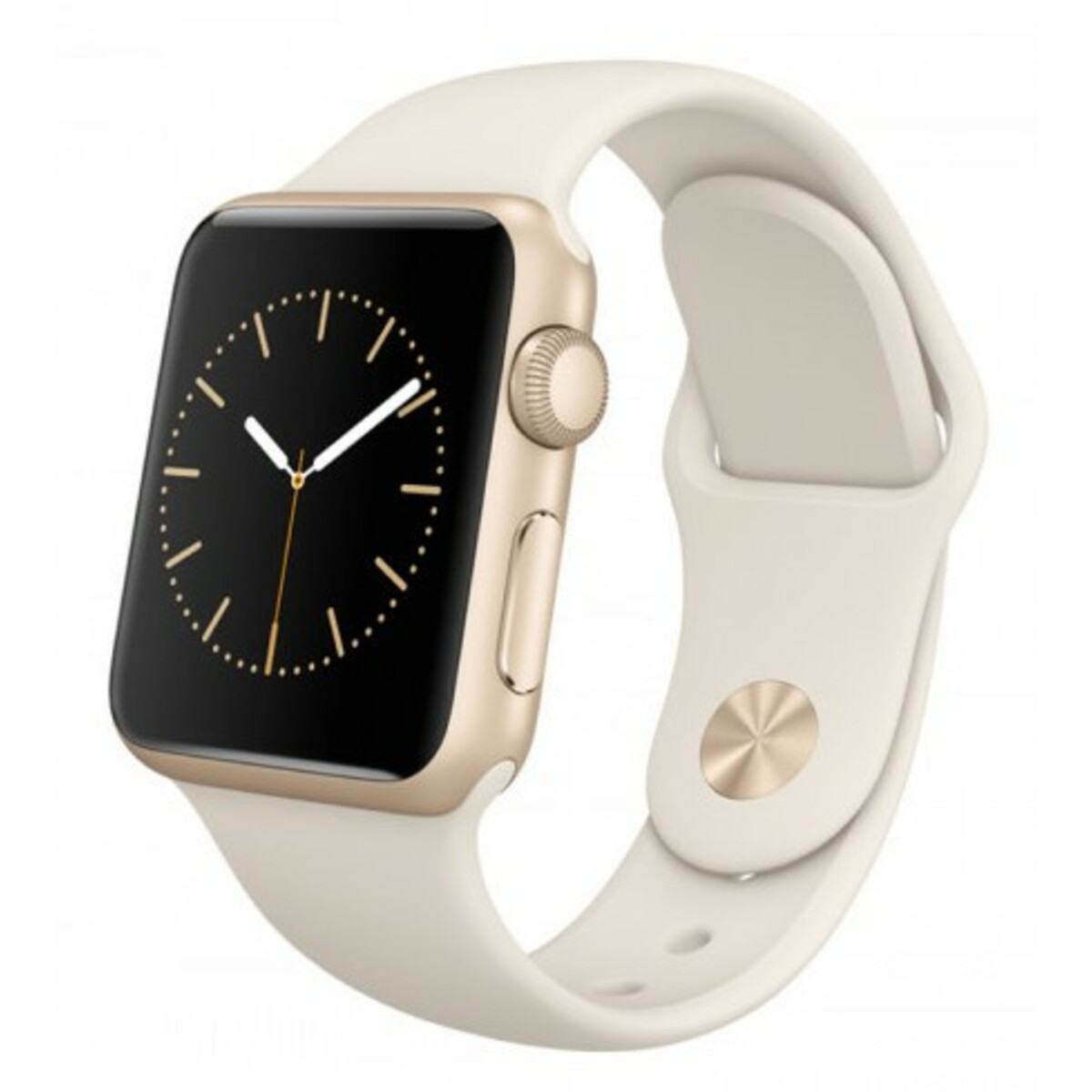 Умные часы Apple Watch Sport 38mm with Sport Band (Цвет: Gold/Antique White)