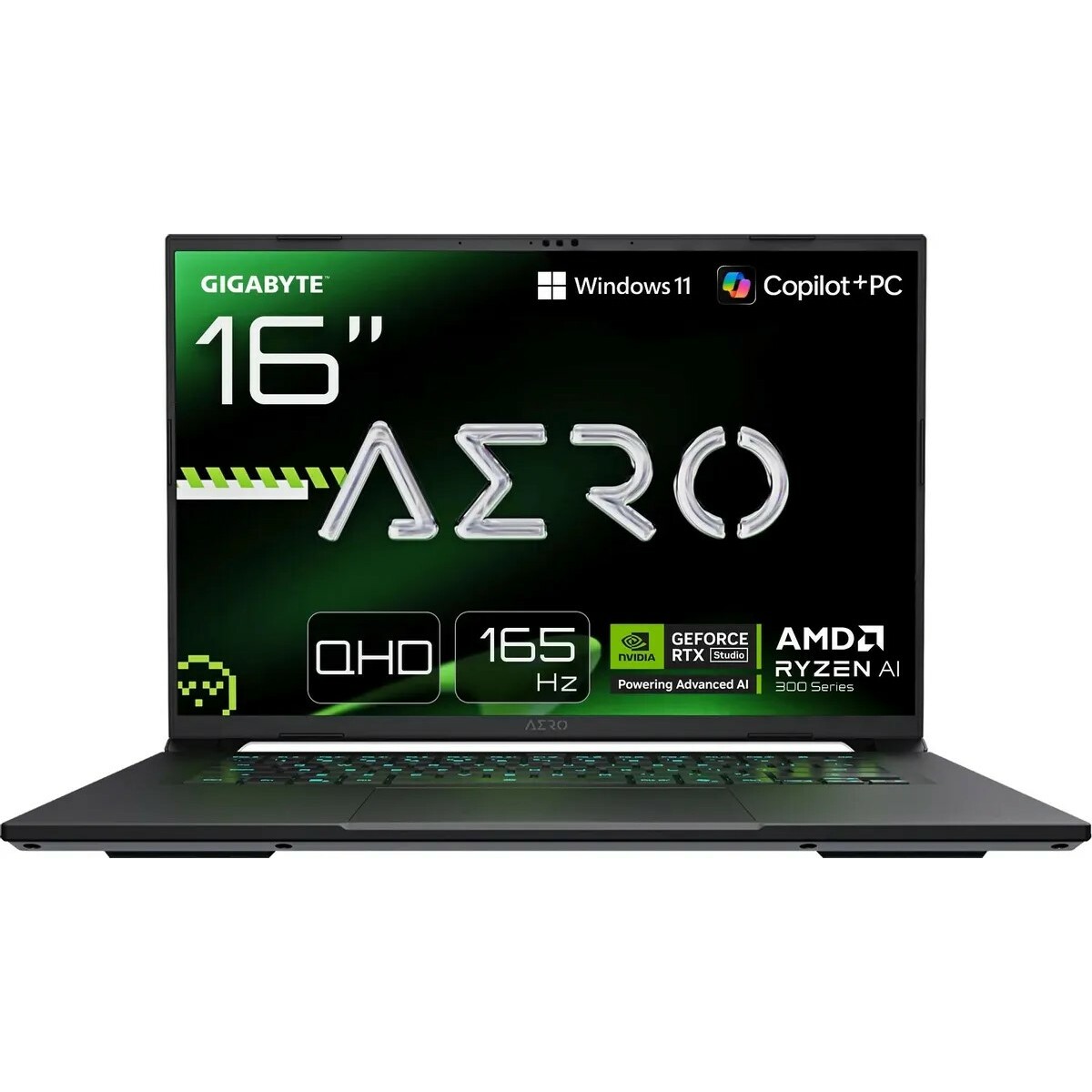 Ноутбук Gigabyte Aero X16 2WH (Ryzen AI 9 HX 370 2Ghz/32Gb DDR5/SSD1Tb/NVIDIA GeForce RTX5070 8Gb/16