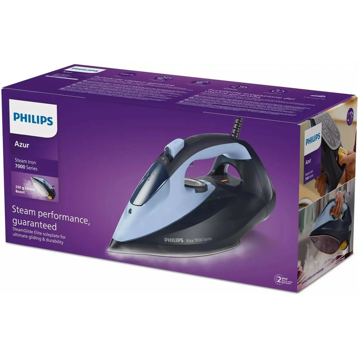 Утюг Philips DST7041/20 (Цвет: Black/Blue)