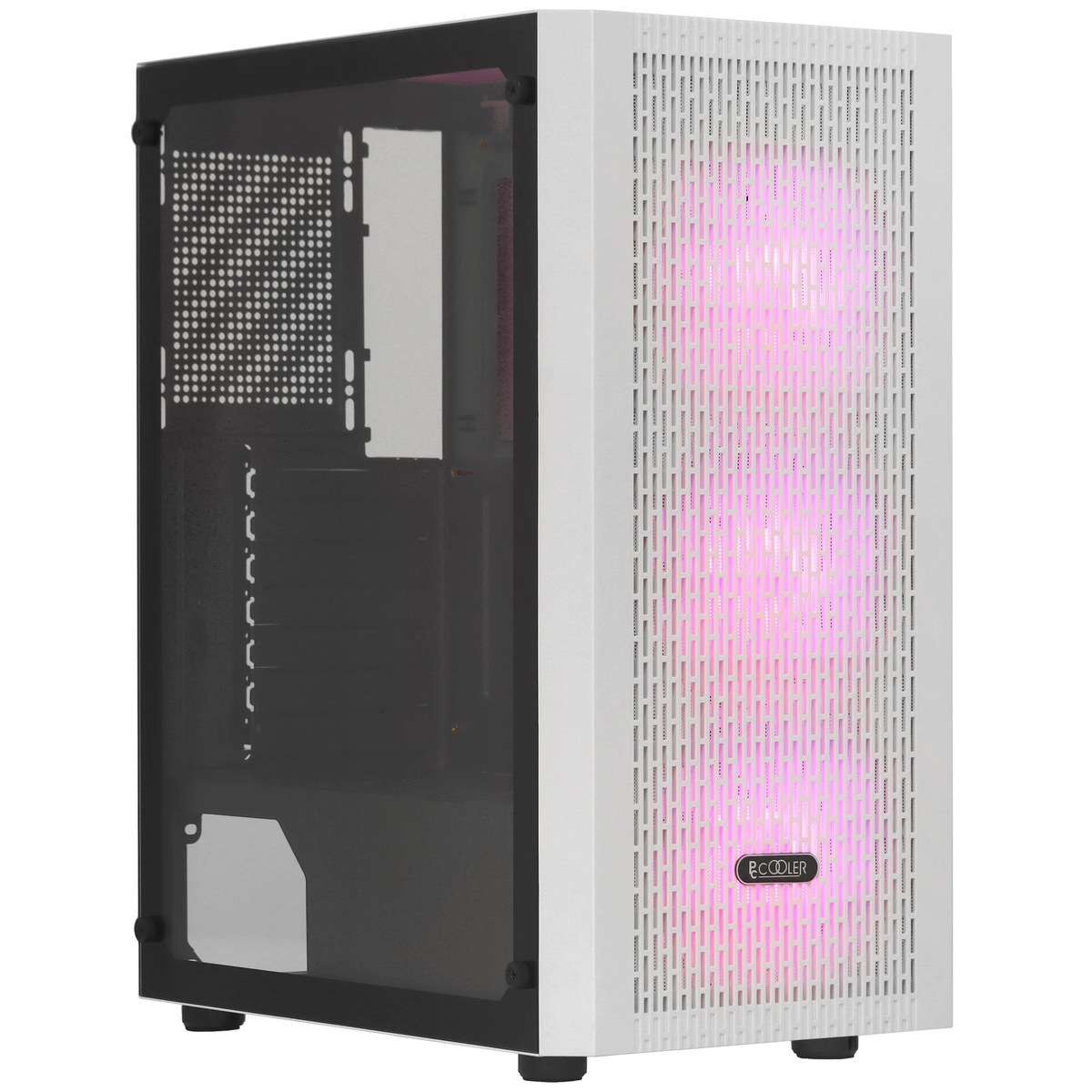Корпус PcCooler MA100 Mesh Wh, белый