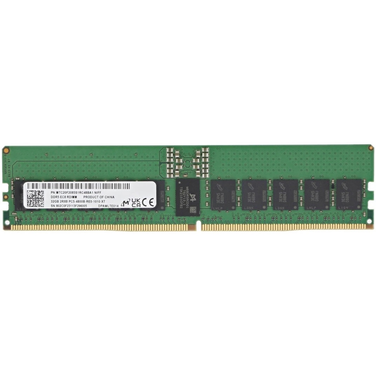 Память DDR5 32Gb 4800MHz Crucial MTC20F2085S1RC48BA