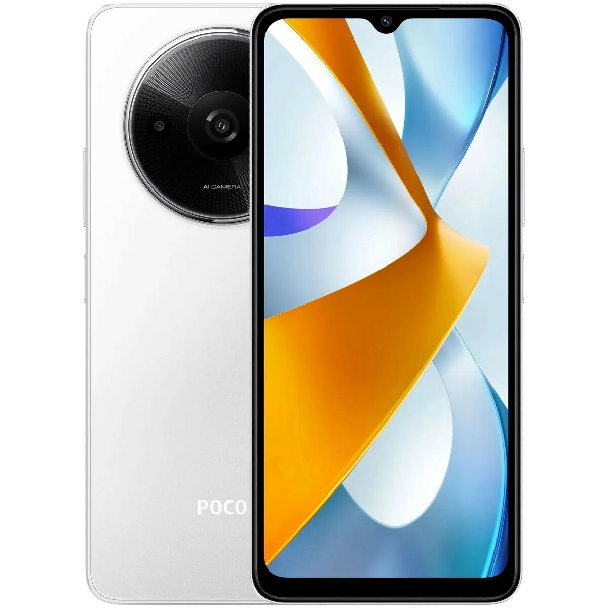 Смартфон POCO C61 4/128Gb, белый