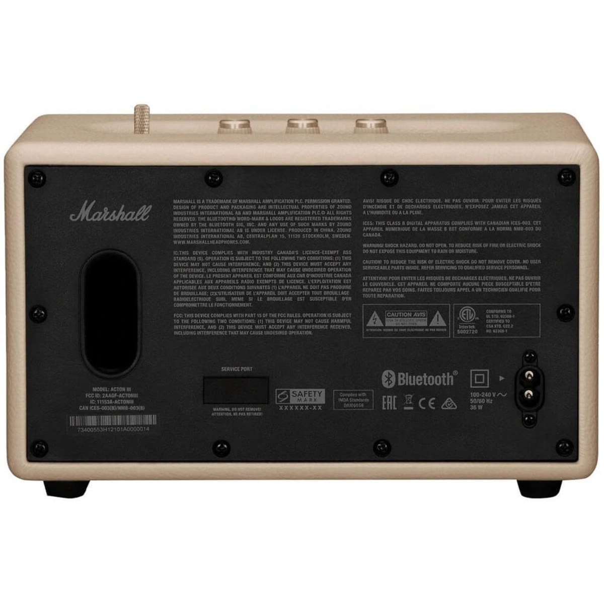 Портативная колонка Marshall Acton III (Цвет: Cream)