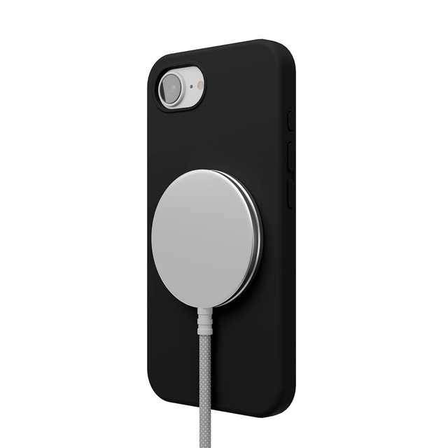 Чехол-накладка VLP Aster Case with MagSafe для смартфона Apple iPhone 16e (Цвет: Black)