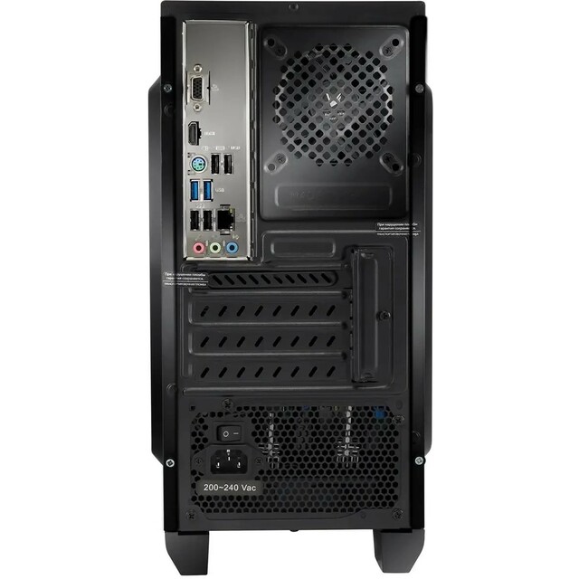 ПК IRU Tactio 320A5GER (Ryzen 5 5600G 3.9Ghz/16Gb DDR4/SSD512Gb/Windows 11 Pro/black)