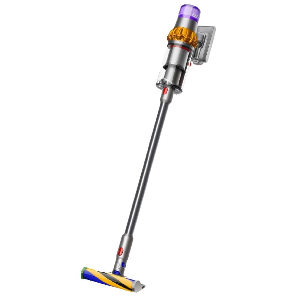 Пылесос вертикальный Dyson SV22 V15 Detect Absolute (Цвет: Yellow / Nickel)