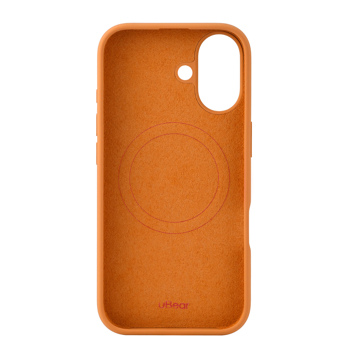 Чехол-накладка uBear Touch Mag Case для смартфона Apple iPhone 17 (Цвет: Orange)