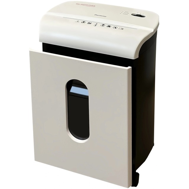 Шредер Gladwork Harmony P-11C, черный / белый