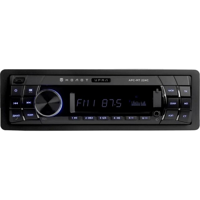 Автомагнитола Ural Молот АРС-МТ 224С, черный Автомагнитола Ural Молот АРС-МТ 224С, черный