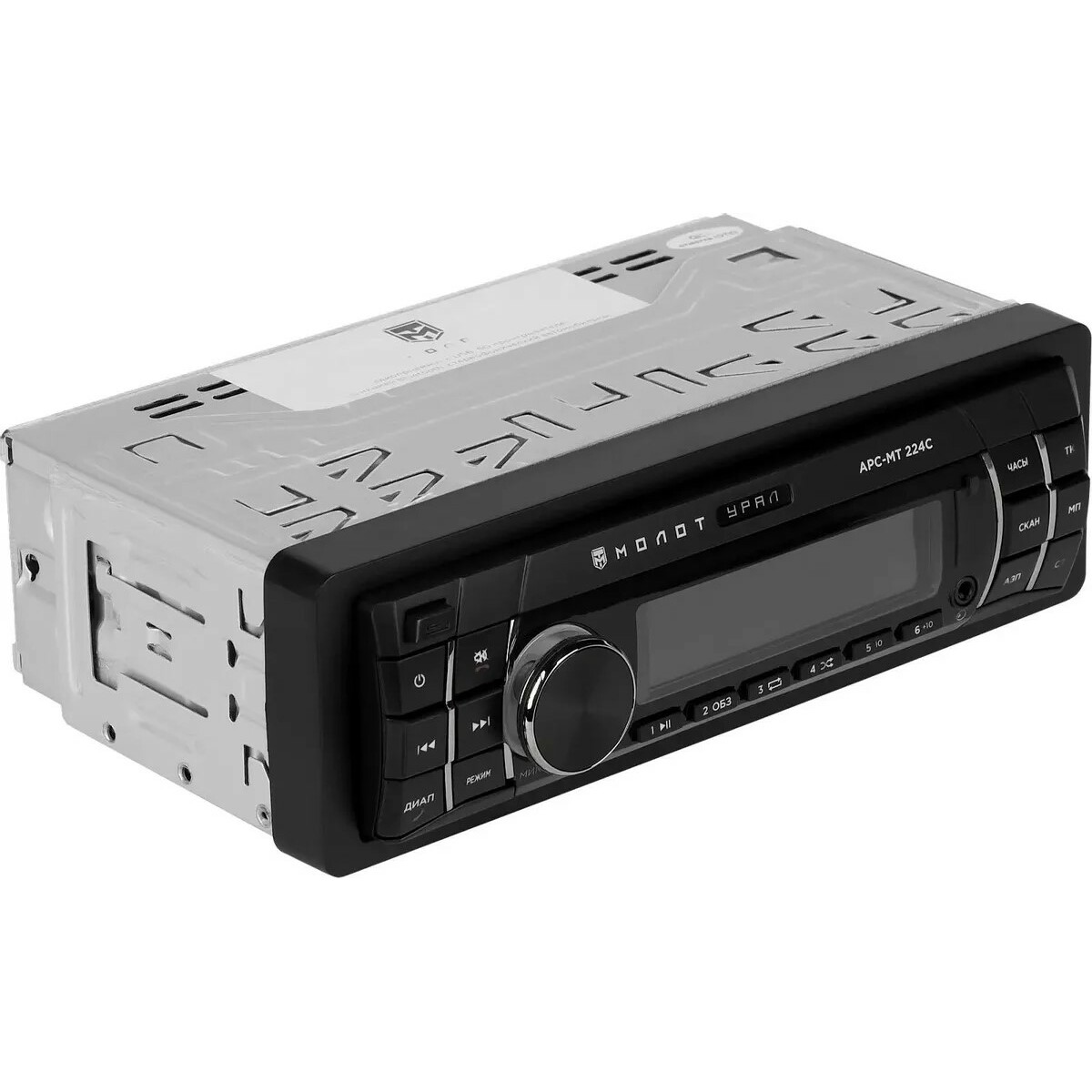 Автомагнитола Ural Молот АРС-МТ 224С, черный
