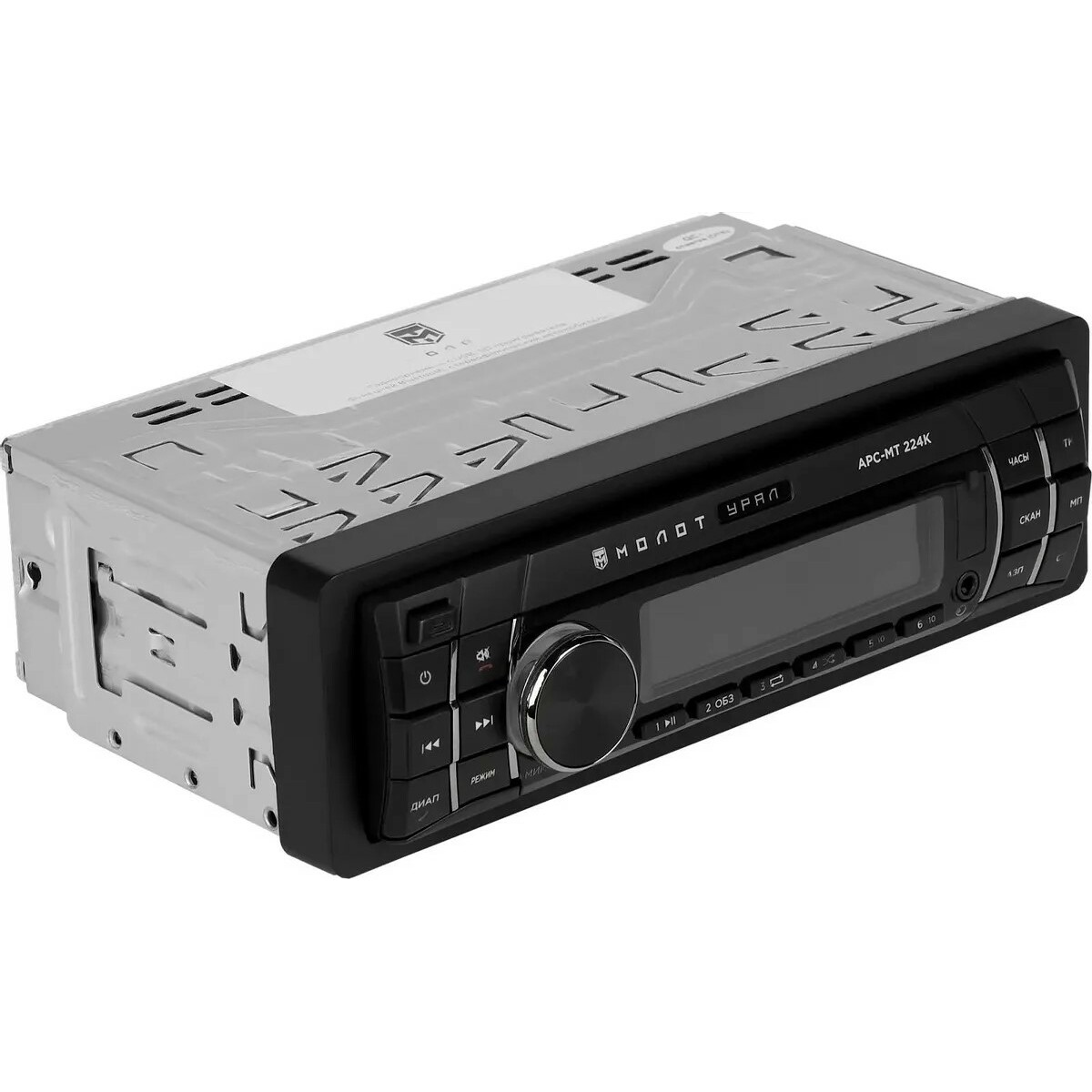Автомагнитола Ural Молот АРС-МТ 224К, черный