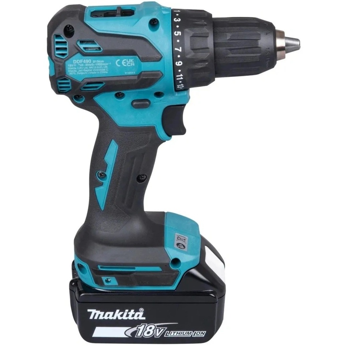 Дрель-шуруповерт Makita DDF490SF1J (Цвет: Blue)