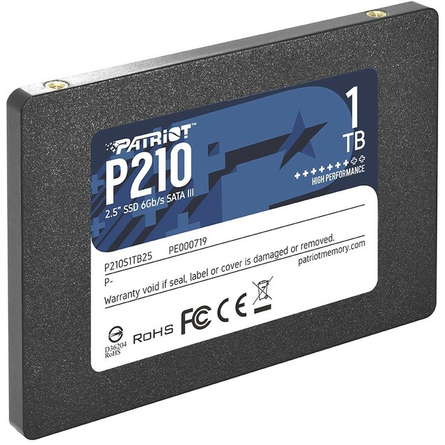 Накопитель SSD Patriot SATA III 1Tb P210S1TB25 P210 2.5 Накопитель SSD Patriot SATA III 1Tb P210S1TB25 P210 2.5