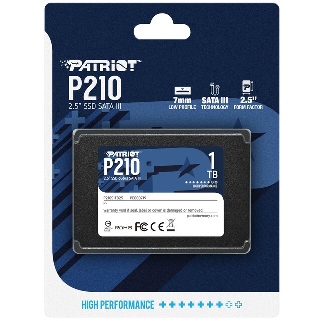 Накопитель SSD Patriot SATA III 1Tb P210S1TB25 P210 2.5 Накопитель SSD Patriot SATA III 1Tb P210S1TB25 P210 2.5