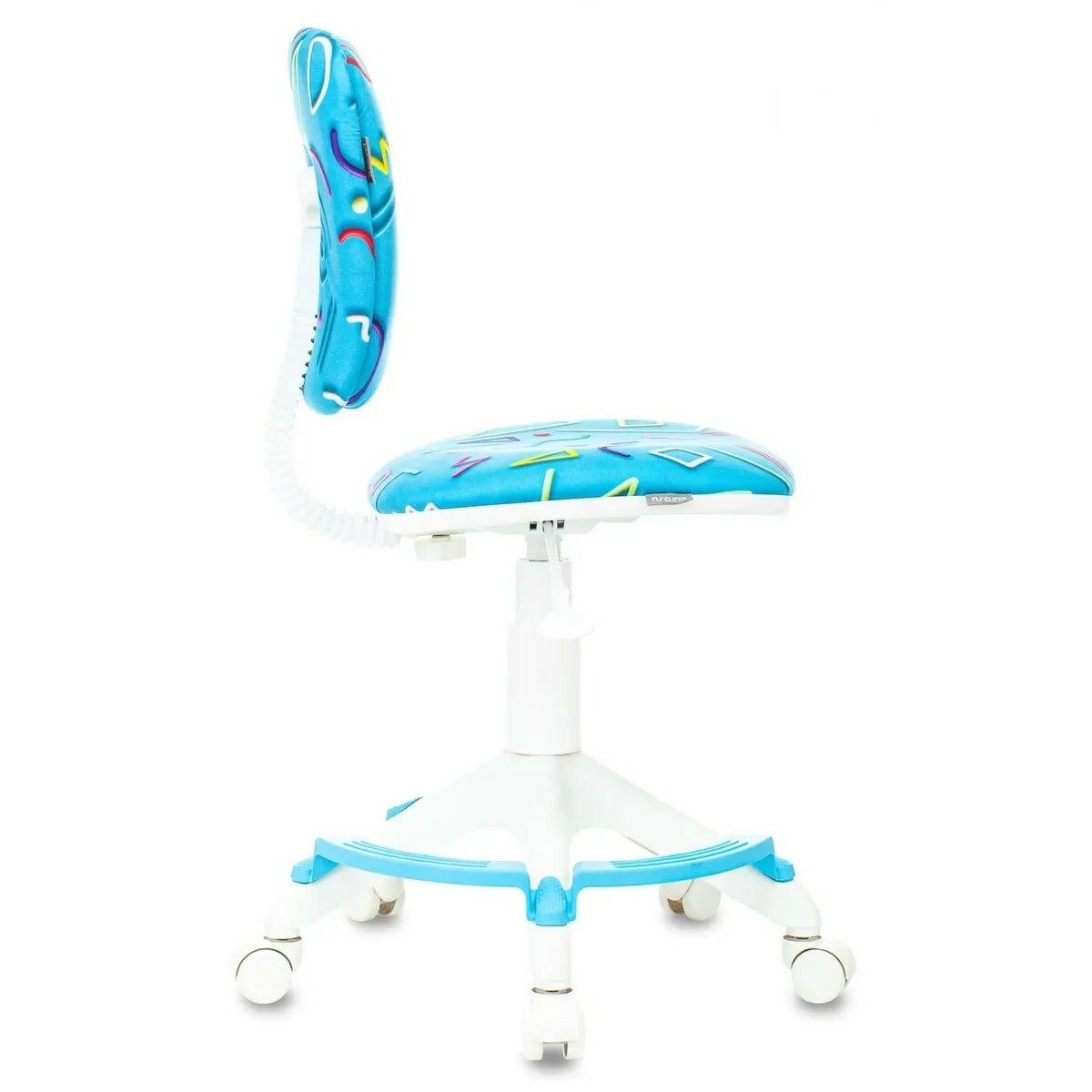 Кресло детское Бюрократ CH-W204 / F (Цвет: Blue / White)