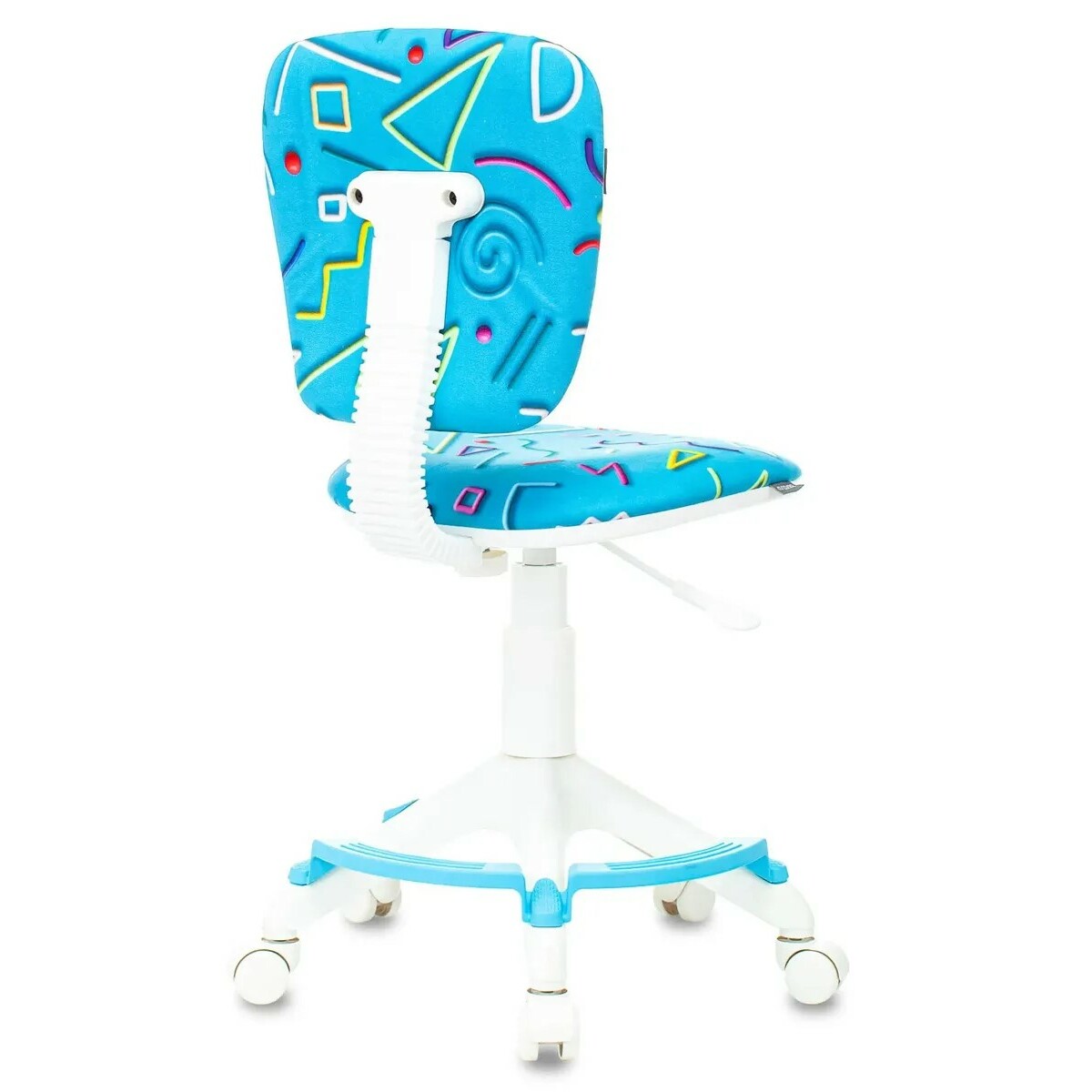 Кресло детское Бюрократ CH-W204 / F (Цвет: Blue / White)