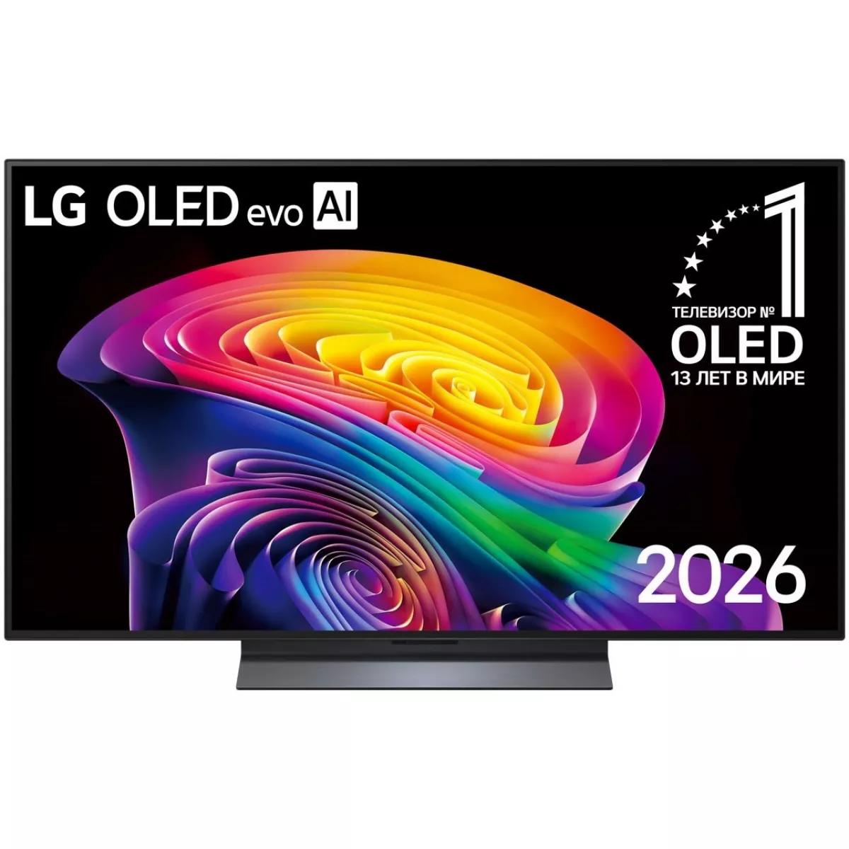 Телевизор LG 48  OLED48C6RLA.ARUG, черный