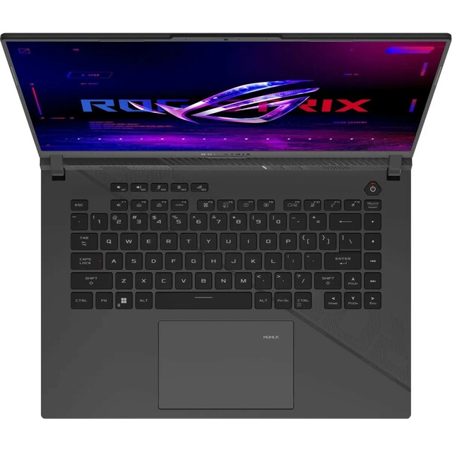 Ноутбук Asus ROG Strix G16 G614JU-N3490 (Core i5 13450HX 2.4Ghz/16Gb DDR5/SSD512Gb/NVIDIA GeForce RTX4050 6Gb/16 /noOS/gray) (90NR0CC1-M012J0)