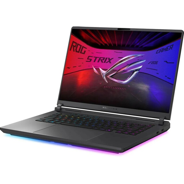 Ноутбук Asus ROG Strix G16 G615LR-S5222 (Core Ultra 9 275HX 2.7Ghz/32Gb DDR5/SSD1Tb/NVIDIA GeForce RTX5070Ti 12Gb/16 /noOS/gray) (90NR0LR1-M009A0)