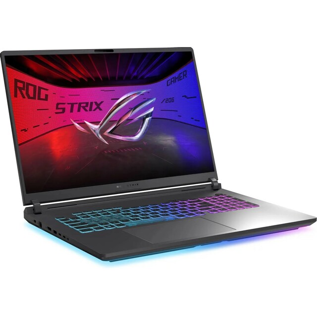 Ноутбук Asus ROG Strix G18 G815LR-S9085 (Core Ultra 9 275HX 2.7Ghz/32Gb DDR5/SSD1Tb/NVIDIA GeForce RTX5070Ti 12Gb/18 /noOS/gray) (90NR0LT1-M00390)