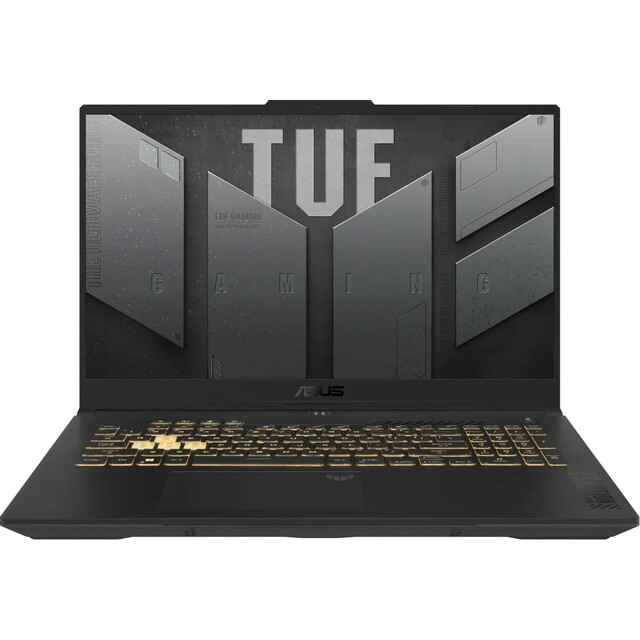 Ноутбук Asus TUF Gaming F17 FX707VJ-HX006 (Core 5 210H 2.2Ghz / 16Gb DDR4 / SSD512Gb / NVIDIA GeForce RTX 3050 6Gb / 17.3