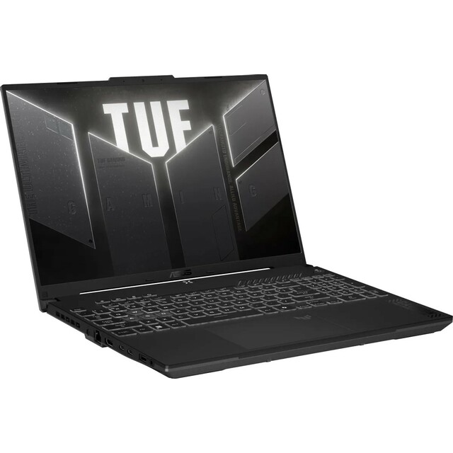 Ноутбук Asus TUF Gaming F16 FX607VJ-RL013 (Core 5 210H 2.2Ghz/16Gb DDR4/SSD512Gb/NVIDIA GeForce RTX 3050 6Gb/16 /noOS/gray) (90NR0MZ6-M000F0)