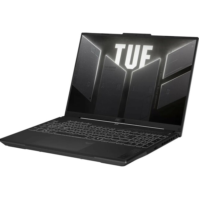 Ноутбук Asus TUF Gaming F16 FX607VJ-RL013 (Core 5 210H 2.2Ghz/16Gb DDR4/SSD512Gb/NVIDIA GeForce RTX 3050 6Gb/16 /noOS/gray) (90NR0MZ6-M000F0)