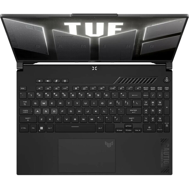 Ноутбук Asus TUF Gaming F16 FX607VJ-RL013 (Core 5 210H 2.2Ghz/16Gb DDR4/SSD512Gb/NVIDIA GeForce RTX 3050 6Gb/16 /noOS/gray) (90NR0MZ6-M000F0)