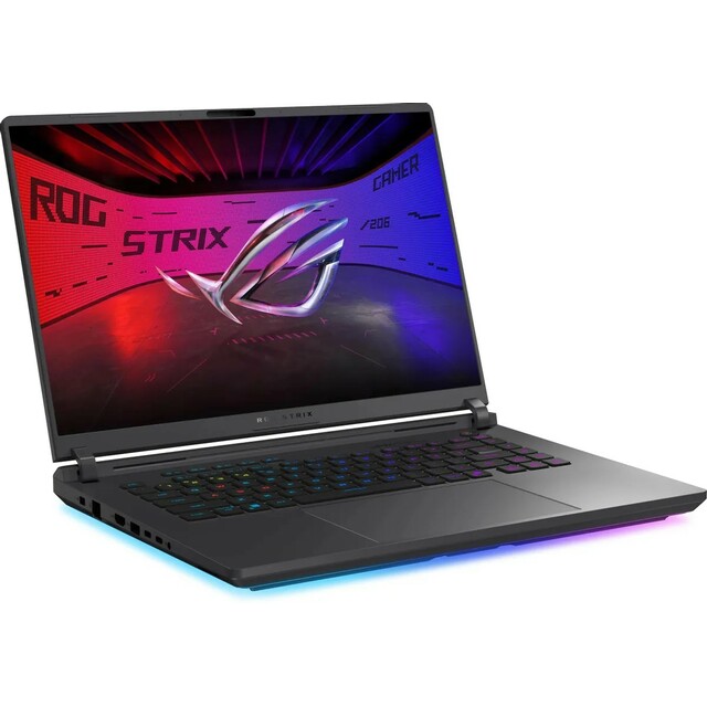 Ноутбук Asus ROG Strix G16 G615JM-RV038 (Core i5 13450HX 2.4Ghz/16Gb DDR5/SSD512Gb/NVIDIA GeForce RTX5060 8Gb/16 /noOS/gray) (90NR0N61-M001C0)
