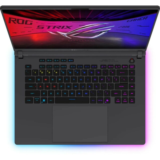 Ноутбук Asus ROG Strix G16 G615JH-RV045 (Core i5 13450HX 2.4Ghz/16Gb DDR5/SSD512Gb/NVIDIA GeForce RTX5050 8Gb/16 /noOS/gray) (90NR0N71-M001J0)