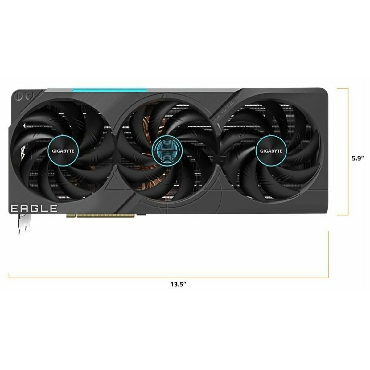 Видеокарта GIGABYTE GeForce RTX 4080 EAGLE OC 16G (GV-N4080EAGLE OC-16GD)