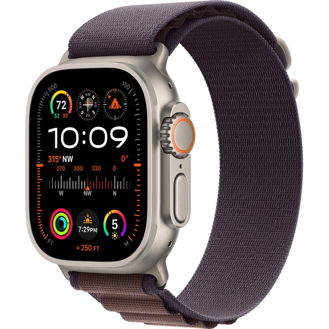 Умные часы Apple Watch Ultra 2 49mm Titanium Case with Alpine Loop S (Цвет: Indigo)
