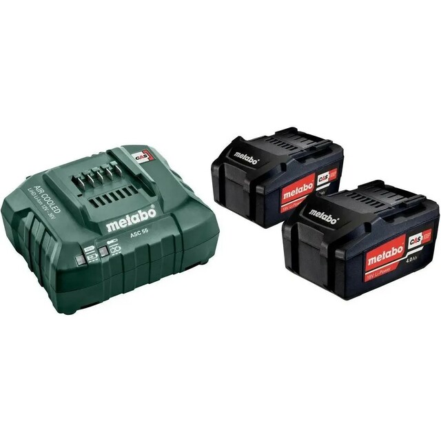 Батарея аккумуляторная Metabo Basic Set 4.0 