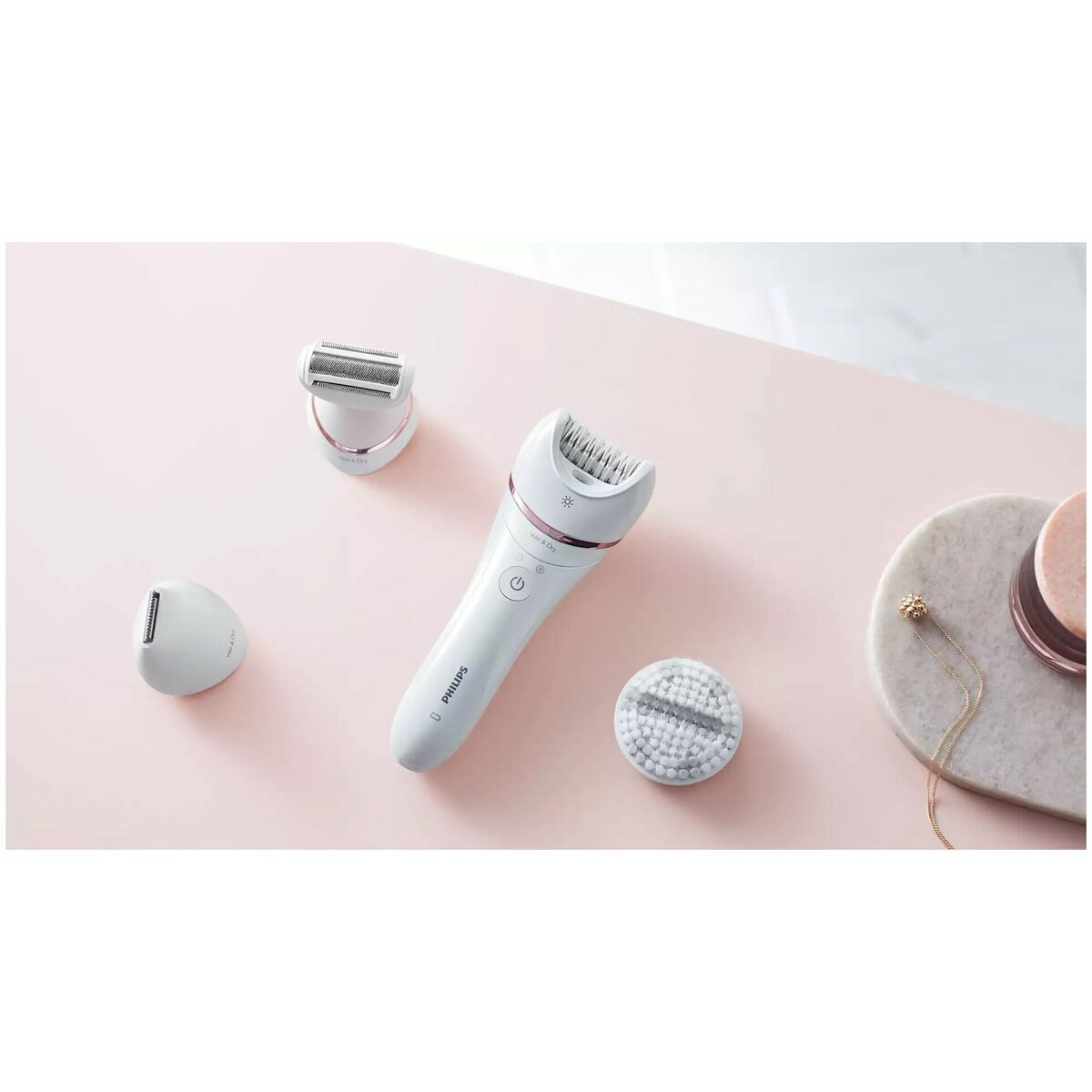 Эпилятор Philips BRE735 / 00 (Цвет: White)