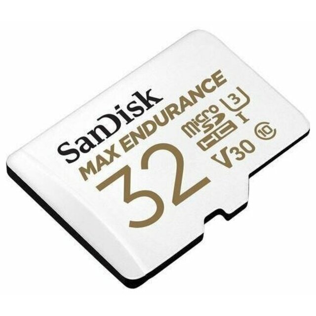 Карта памяти SanDisk Max Endurance microSDHC 32Gb, белый